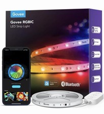 Govee RGBIC LED Strip Lights, Smart LED Lights for Bedroom, Bluetooth LED Lights
