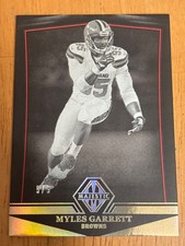 2018 Myles Garrett Panini Majestic 5/5 SSP Holo Gold! 2nd year! 5/5 - 1/1