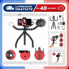 Kit vlogging JOBY GorillaPod Smartphone Micro Beamo LED Flexible