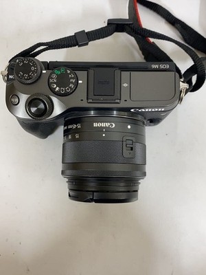 CANON Mirrorless Digital Camera DSLR EOS M6 EF-M15-45 IS STM Lens