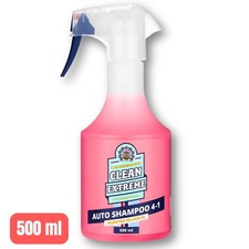 CLEANEXTREME Autoshampoo 4-in-1: Shampoo-Insekten-Felgen-&Ouml;l - 500 ml