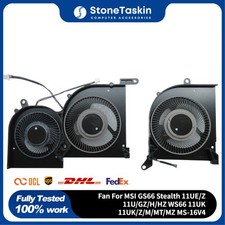 Fan For MSI GS66 Stealth 11UE/Z 11U/GZ/H/HZ WS66 11UK 11UK/Z/M/MT/MZ MS-16V4