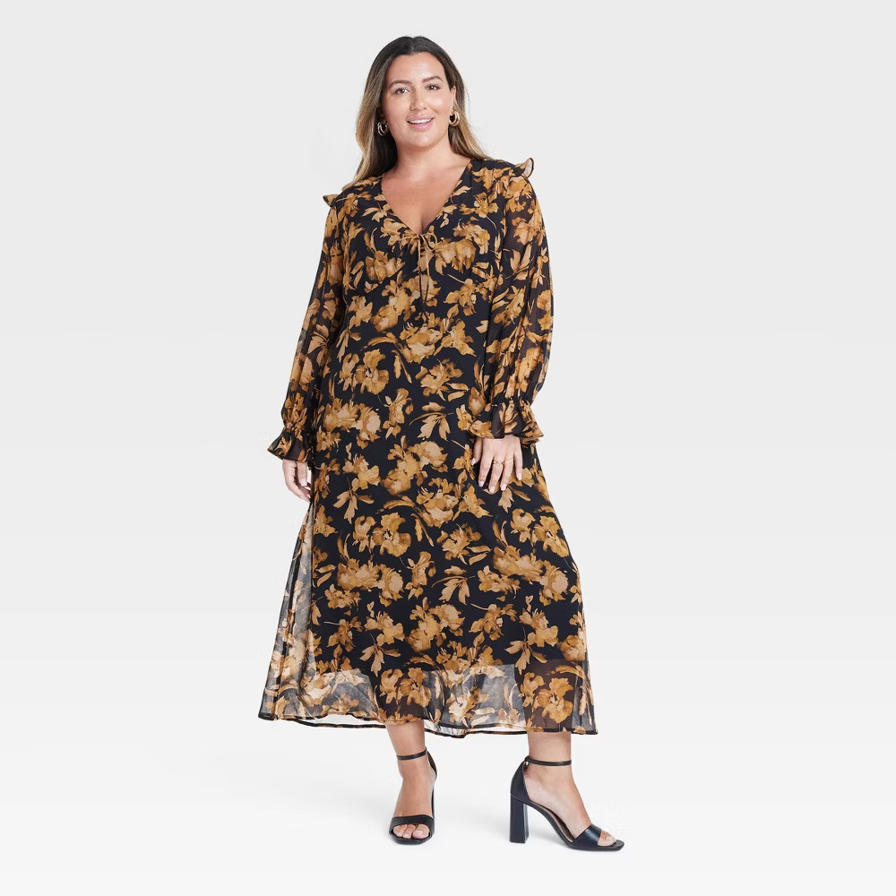 新品未使用‼️ Deauville Gathered Long Dress Deauville Gathered Long Dress