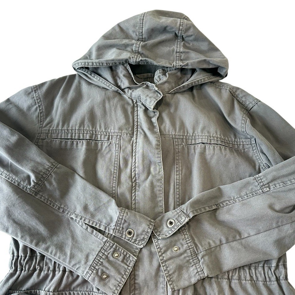 Universal Thread Gray Utility Hooded Jacket, XL - image 10