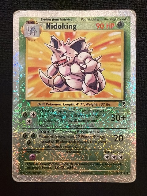 Nidoking [Reverse Holo] #31 (Legendary Collection (2002))