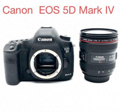 Canon EOS 5D Mark IV Digitale Spiegelreflexkamera mit EF24-70mm F4L IS USM Ob...