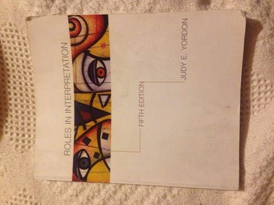 Roles In Interpretation by Judy Yordon