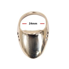 Traditional Asian Bow Thumb Protector Ring Crafted in Solid Copper Metal