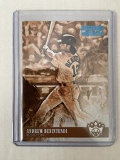 2018 Panini Diamond Kings - Sepia Blue Andrew Benintendi #81 Artists Proof /25