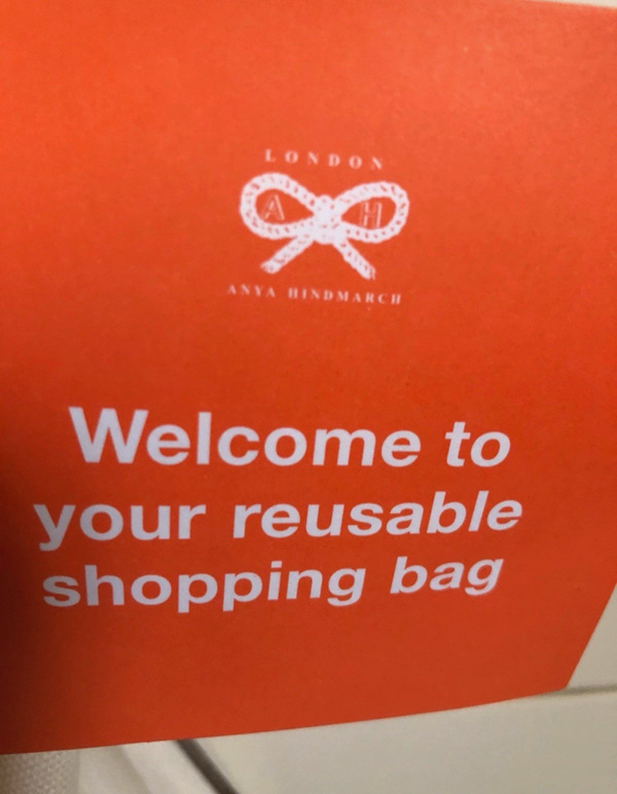 Anya Hindmarch Bag I’m Not A Plastic Bag image 3