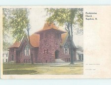 Divided-Back CHURCH Napoleon - Near Defiance & Maumee & Toledo Ohio OH G3859