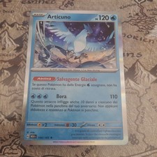 ARTICUNO 144/165 SCARLATTO E VIOLETTO RARA HOLO CARTA POKEMON NM