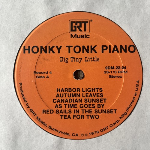 Let the Good Times in with Honky Tonk Piano 5 LP box set NEAR MINT GRT Records - Picture 11 of 15