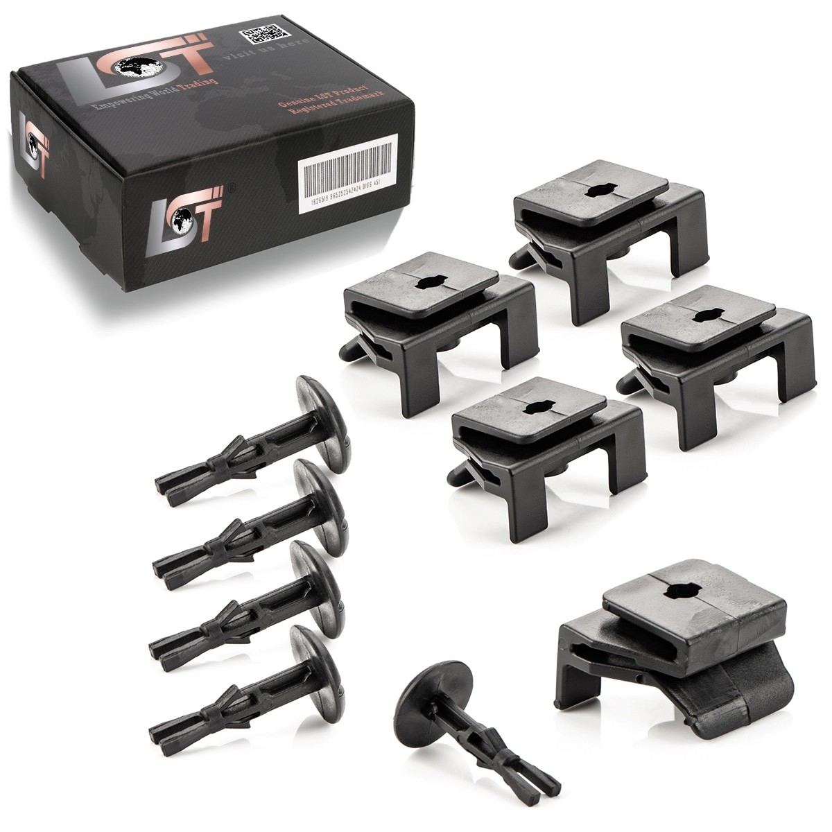 Bumper Fastening Clips Clamp Set for TOYOTA AVENSIS CAMRY...