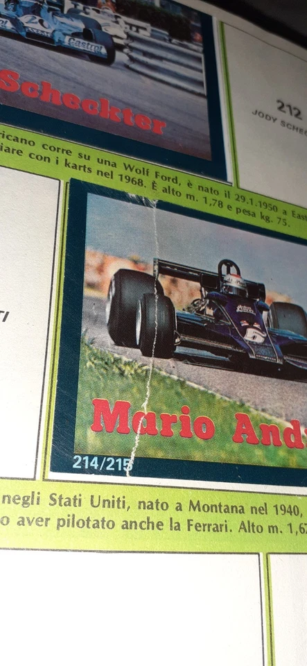 Album figurine edizioni D.N. 1977 superfigurine campionissimi calcio formula 1 - Immagine 4 di 4