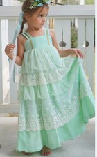 Well Dressed Wolf Wildling Tiana Queens Lace Maxi Dress Size 10 NWT