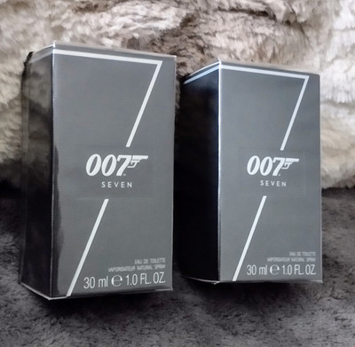 James Bond Seven 2x30ml EDT,NEU,OVP,in FOLIE EINGESCHWEISST!!!!!