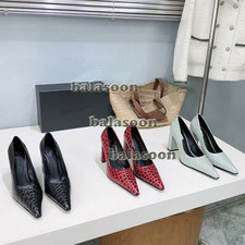 thick-heeled pointed shoes women's temperament professional fashion high heels