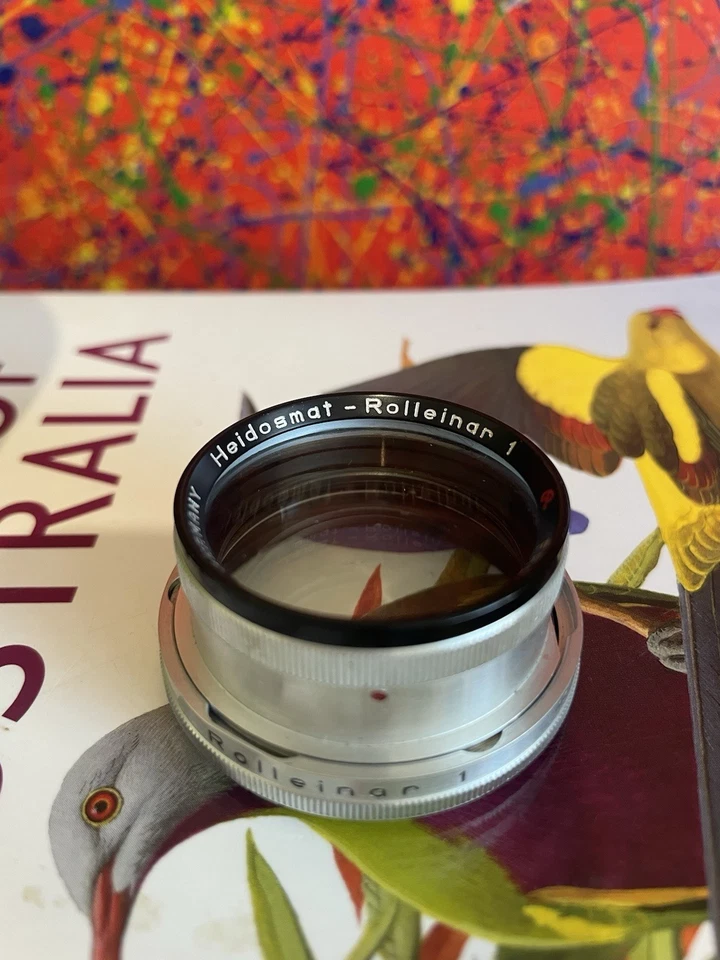 Vintage Rollei Lens Set - Rolleinar 1 & 2 w/ 4 Filters, Lens Hood + Case Germany - Image 4 of 4