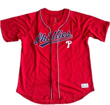 New Vintage Dynasty PHILADELPHIA PHILLIES Men's Red JERSEY - XL 46-48 Ships Free
