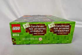 LEGO Minecraft Lot: The Cave (21113), The Farm (21114), Alex+Chicken (21149) New