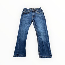Kenneth Cole Jeans Boys Size 5 Blue Slim Fit Medium Wash Denim Pants
