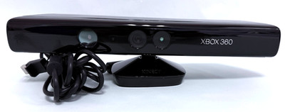 Microsoft Xbox 360 Kinect Sensor with Cables & Kinect Adventures Japan-Untested