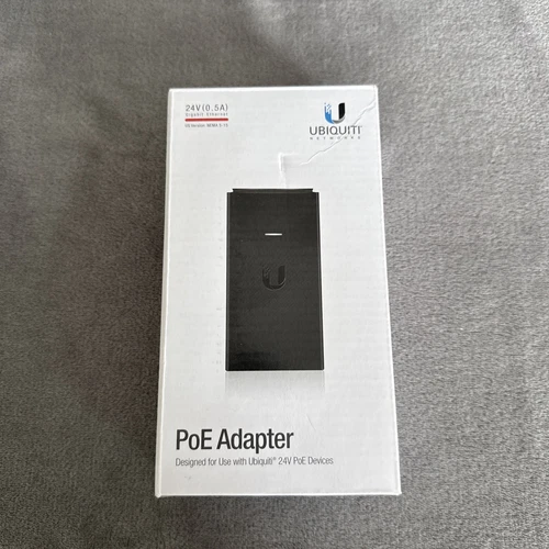 Ubiquiti PoE Adapter GP-A240-050G Gigabit 24V 0.5A POE DC Used