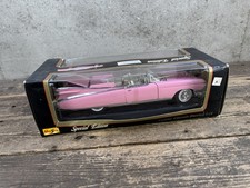 Vintage 1959 Cadillac Eldorado Diecast Car In Box Maisto Pink