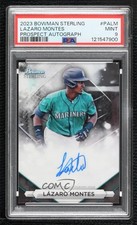 2023 Bowman Sterling Prospect Lazaro Montes Lázaro #PA-LM PSA 9 MINT Auto 1dh2
