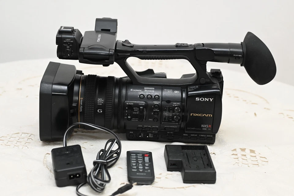 Sony HXR-NX5R NXCAM Professional Camcorder - Image 2 of 4