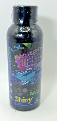 New Philisn Radiant Tire Tire Spray Wax 4oz Shiny B74