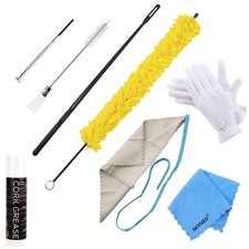 8 Pieces Yellow Flute Cleaning Kit, Flute Swab