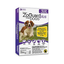 Zoguard Plus 3-month Supply Flea Tick Treatment For Dogs 23 Lb. To 44 Lb.