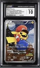 Full Art Mario Poncho Pikachu Pokemon 2016 Promo Japanese 294 CGC 10 Gem Mint