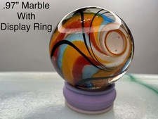 Glass Marble With Display Included lot #8464