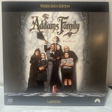 The Addams Family (Laserdisc, 1992) RAUL JULIA ANJELICA HOUSTON CHRISTINA RICCI