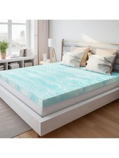 2 Inch Gel Infused Memory Foam Mattress Topper Full Twin XL Twin King