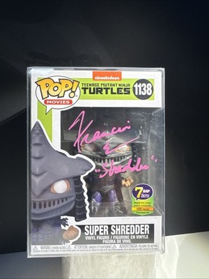 Funko Pop! Super Shredder #1138 Autographed By Francois Chau PSA COA 105 Pcs