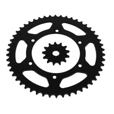 Front 13 Tooth & 50 Tooth Rear Black Sprocket fits Suzuki RM125 1990 - 2008
