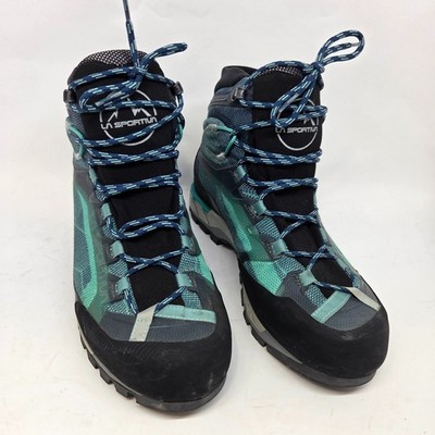 La Sportiva Trango Tech GTX Womens Aqua Gortex Mountaineering Boots Size US 9.5 