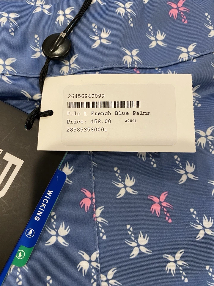 Falda corta de golf RLX Ralph Lauren con motivo de palmera nueva con etiquetas, talla pequeña Foto 4 de 4