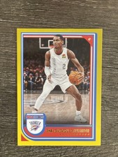 2022-23 Panini NBA Hoops - Shai Gilgeous-Alexander #201 Yellow