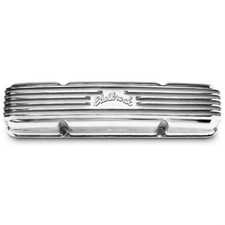 Edelbrock 4145 Small Block Chevy Sbc 327 350 400 V8 Retro Finned Valve Covers Edelbrock 4145 Small Block Chevy Sbc 327 350 400 V8 Retro Finned Valve Covers