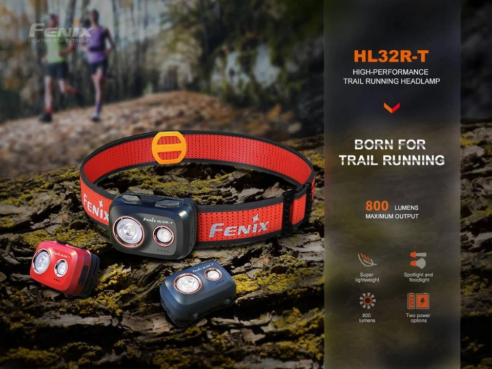 Faro LED Fenix HL32R-T Trail Running - 800 lúmenes Foto 3 de 4