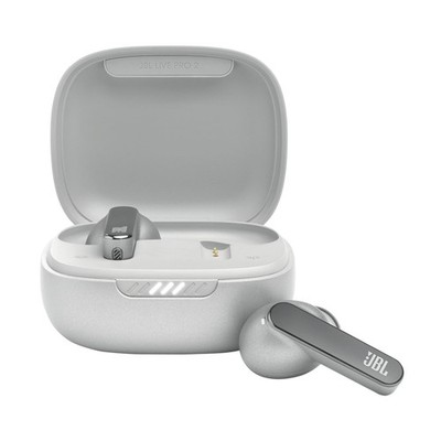JBL Live Pro 2 True Wireless Earbuds ANC Bluetooth Noise Cancelling Silver