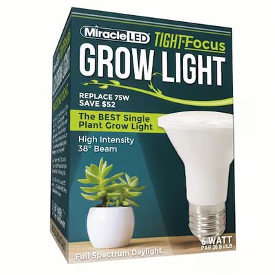 Miracle Led 601824 Light Bulb, 120 V, 6 W, 68 Ma, Led