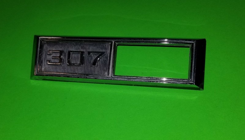 1969 Chevy Nova 307 Drivers side Bezel in nice condition