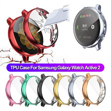 Silicone Case Screen Protector Cover For Samsung Galaxy Watch Active 2 40 44