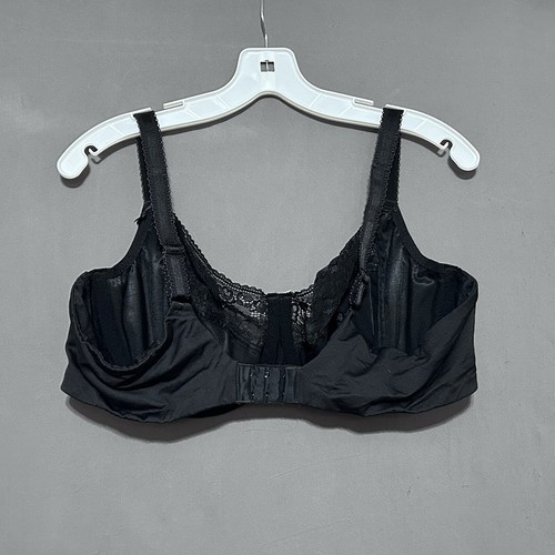 Sculptress By Panache Bra 44DD Black Lace Unlined Underwired Full Coverage  - Picture 3 of 10